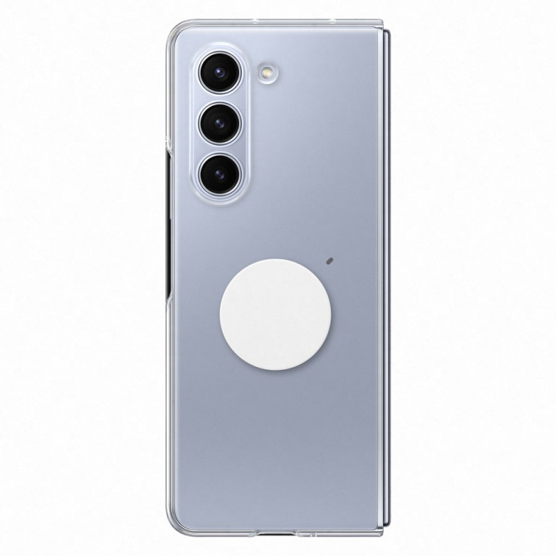 Skaidrus silikoninis dėklas, skirtas Samsung Galaxy Z Fold 5 Gadget Case