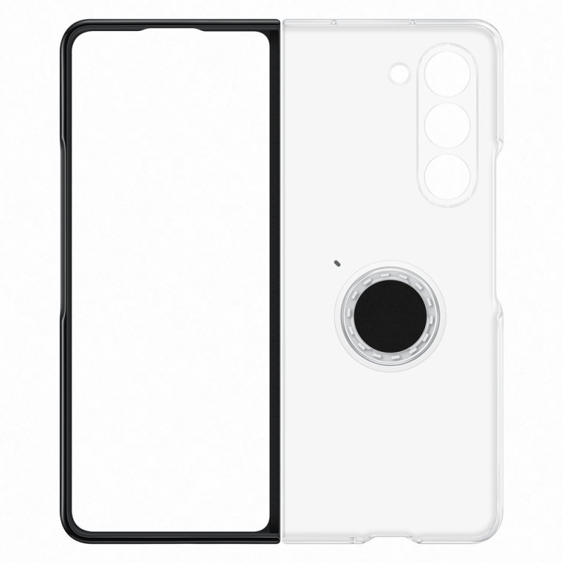 Skaidrus silikoninis dėklas, skirtas Samsung Galaxy Z Fold 5 Gadget Case