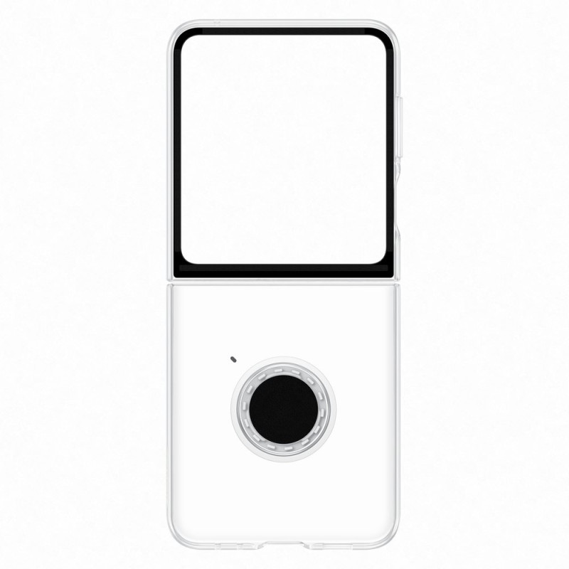 Skaidrus silikoninis dėklas, skirtas Samsung Galaxy Z Flip 5 Gadget Case