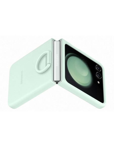 
Silikoninis dėklas su laikikliu Smsung Galaxy Z Flip 5, mėtų
