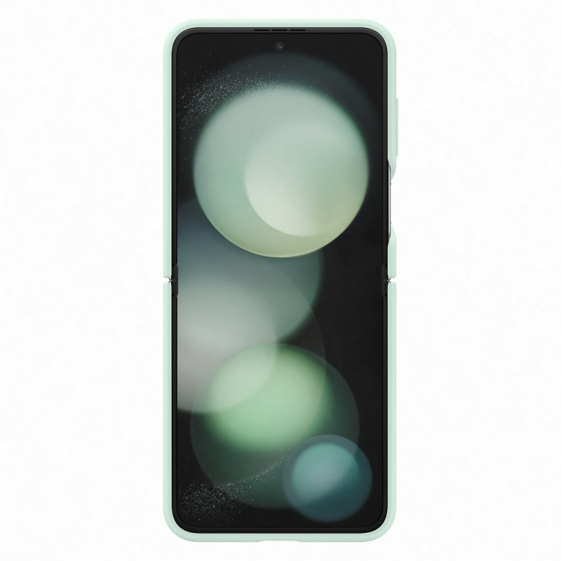 Silikoninis dėklas su laikikliu Smsung Galaxy Z Flip 5, mėtų