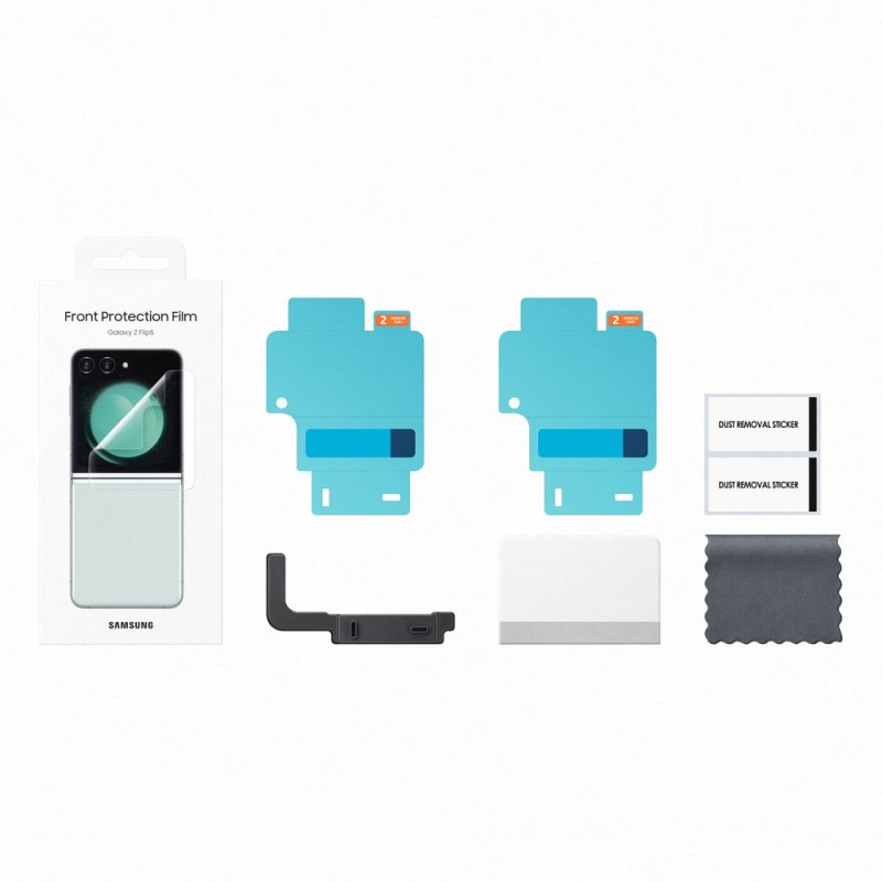 Apsauginė folija priekiniam Samsung Galaxy Z Flip 5 ekranui, skaidri