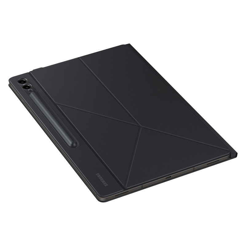 Dėklas su atvartu ir stovu Samsung Galaxy Tab S9 Ultra Smart Book Cover, baltas