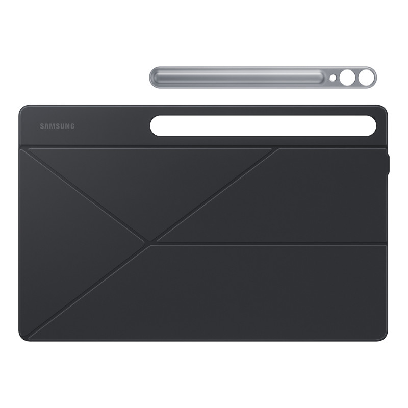 Dėklas su atvartu ir stovu Samsung Galaxy Tab S9 Ultra Smart Book Cover, baltas