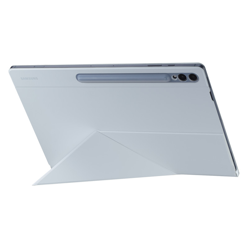 Dėklas su atvartu ir stovu Samsung Galaxy Tab S9 Ultra Smart Book Cover, baltas