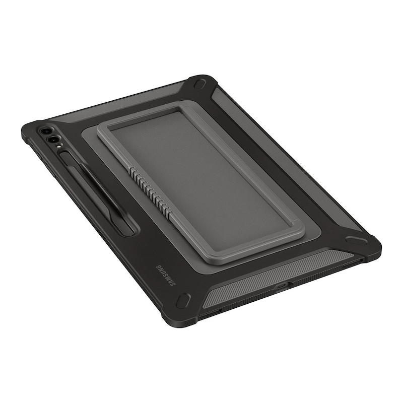 Šarvuotas dėklas Samsung Galaxy Tab S9 Ultra Outdoor Cover Cas, juodas