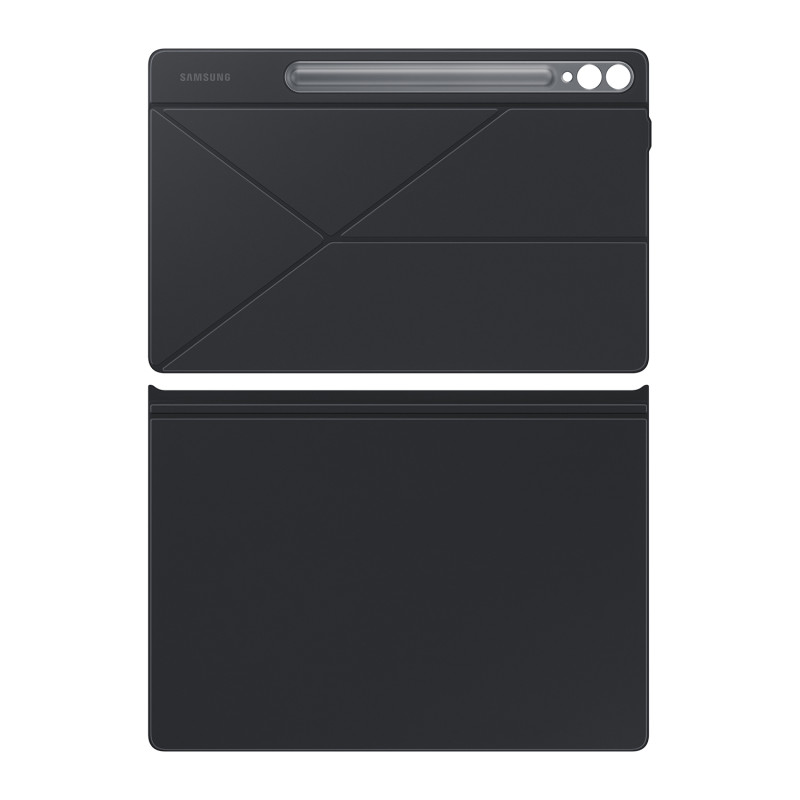 Dėklas su atvartu ir stovu Galaxy Tab S9+ Smart Book Cover, baltas