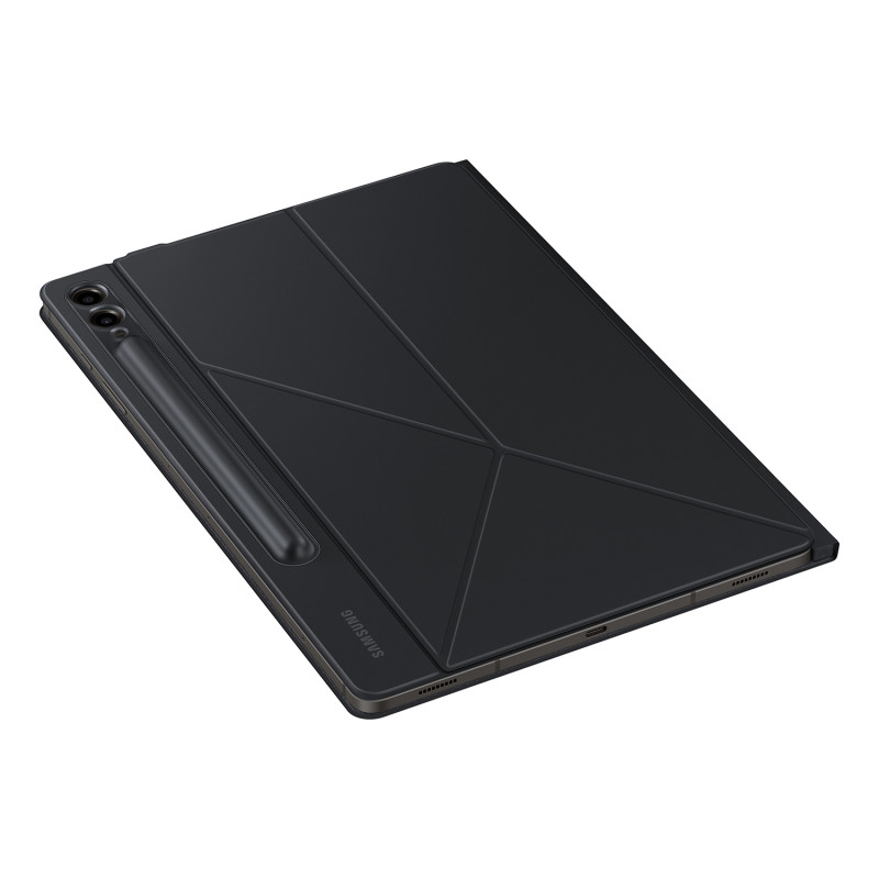 Dėklas su atvartu ir stovu Galaxy Tab S9+ Smart Book Cover, baltas