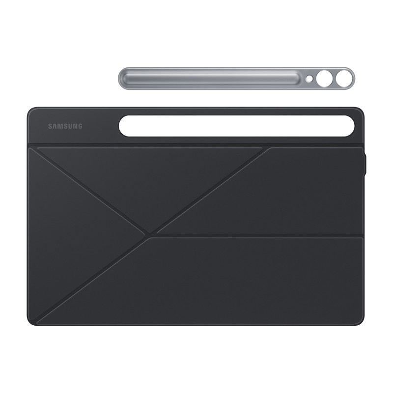 Dėklas su atvartu ir stovu Galaxy Tab S9+ Smart Book Cover, baltas