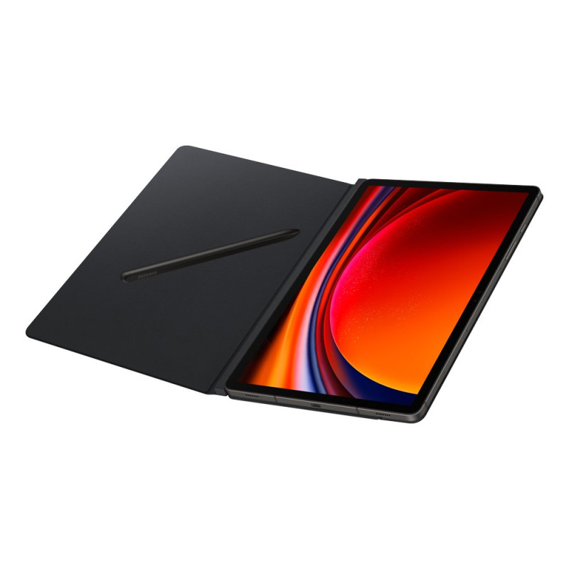 
Dėklas su atvartu ir stovu Samsung Galaxy Tab S9 Smart Book Cover, juodas
