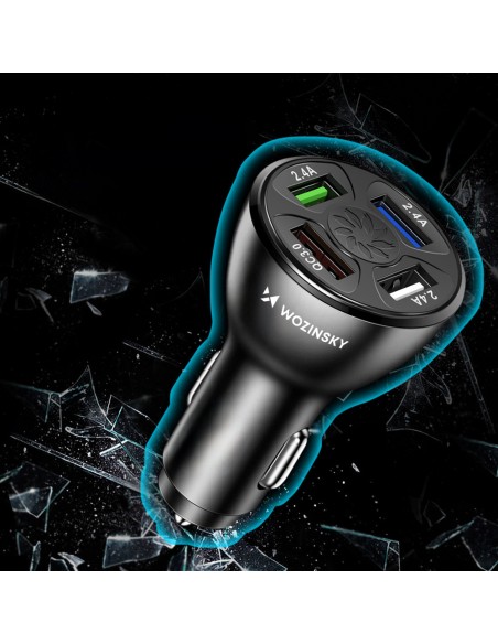 Automobilinis pakrovėjas 50W 4x USB-A QC baltas
 
Automobilinis pakrovėjas 50W 4x USB-A QC baltas