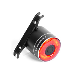 
LED USB-C galinis dviračio žibintas, raudonas žibintas, STOP jutiklis, juodas
