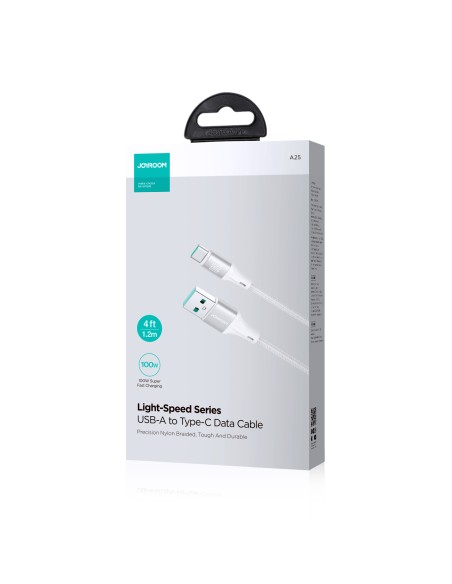 Kabelis USB-A – USB-C greitas perdavimas 100 W Light-Speed Series 1,2 m baltas
 
Kabelis USB-A – USB-C greitas perdavimas 100 W Light-Speed Series 1,2 m baltas