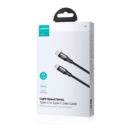 USB-C 100 W Light-Speed Series laidas, 1,2 m juodas
 
USB-C 100 W Light-Speed Series laidas, 1,2 m juodas