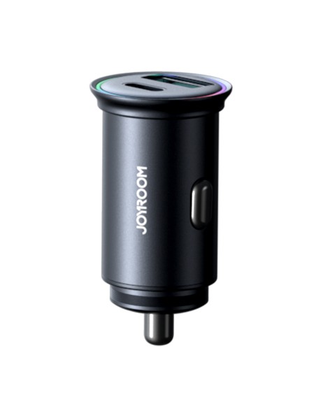 Mini automobilinis įkroviklis 60W USB-A QC3.0 USB-C PD juodas
 
Mini automobilinis įkroviklis 60W USB-A QC3.0 USB-C PD juodas