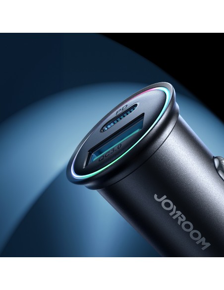 Mini automobilinis įkroviklis 60W USB-A QC3.0 USB-C PD juodas
 
Mini automobilinis įkroviklis 60W USB-A QC3.0 USB-C PD juodas