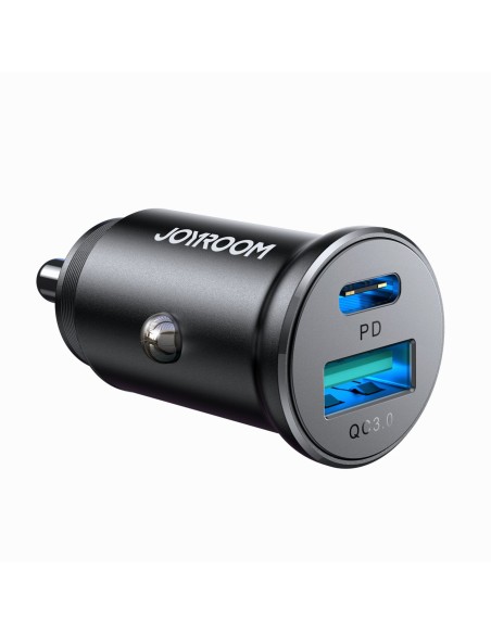 Mini automobilinis įkroviklis 30W USB-A QC3.0 USB-C PD juodas
 
Mini automobilinis įkroviklis 30W USB-A QC3.0 USB-C PD juodas
