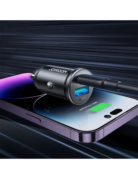 Mini automobilinis įkroviklis 30W USB-A QC3.0 USB-C PD juodas
 
Mini automobilinis įkroviklis 30W USB-A QC3.0 USB-C PD juodas
