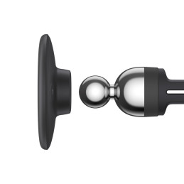 Magnetinis automobilinis išmaniojo telefono laikiklis ventiliacijos grotelėms C01 juodas