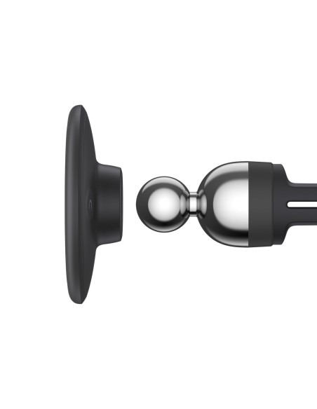 Magnetinis automobilinis išmaniojo telefono laikiklis ventiliacijos grotelėms C01 juodas Magnetinis automobilinis išmaniojo telefono laikiklis ventiliacijos grotelėms C01 juodas