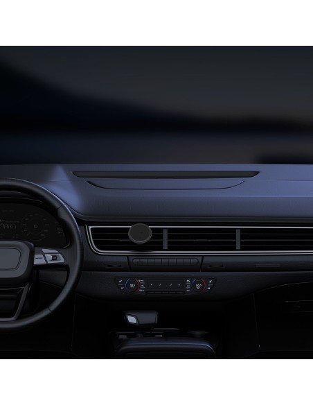 Magnetinis automobilinis išmaniojo telefono laikiklis ventiliacijos grotelėms C01 juodas Magnetinis automobilinis išmaniojo telefono laikiklis ventiliacijos grotelėms C01 juodas