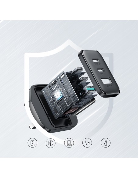 Greitas sieninis įkroviklis 2x USB-C USB-A 32W JK kištukas 32W juodas
 
Greitas sieninis įkroviklis 2x USB-C USB-A 32W JK kištukas 32W juodas