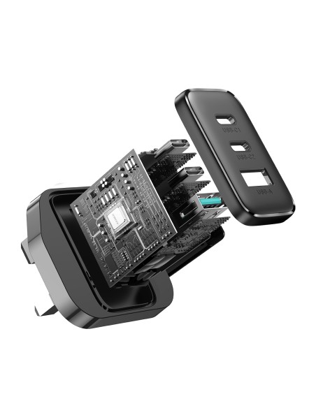 Greitas sieninis įkroviklis 2x USB-C USB-A 32W JK kištukas 32W juodas
 
Greitas sieninis įkroviklis 2x USB-C USB-A 32W JK kištukas 32W juodas