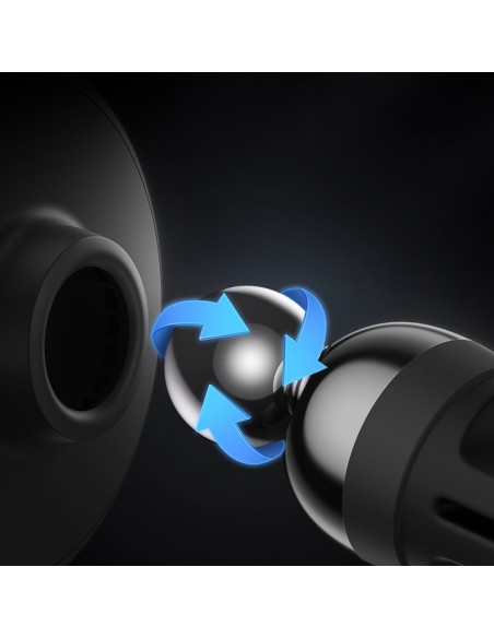 Magnetinis automobilinis išmaniojo telefono laikiklis ventiliacijos grotelėms C01 juodas Magnetinis automobilinis išmaniojo telefono laikiklis ventiliacijos grotelėms C01 juodas