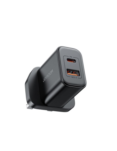 Tinklo įkroviklis, angliškas kištukas, JK FlashSeries USB-A USB-C 20W, juodas
 
Tinklo įkroviklis, angliškas kištukas, JK FlashSeries USB-A USB-C 20W, juodas