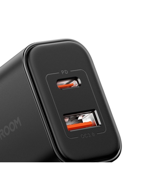Tinklo įkroviklis, angliškas kištukas, JK FlashSeries USB-A USB-C 20W, juodas
 
Tinklo įkroviklis, angliškas kištukas, JK FlashSeries USB-A USB-C 20W, juodas