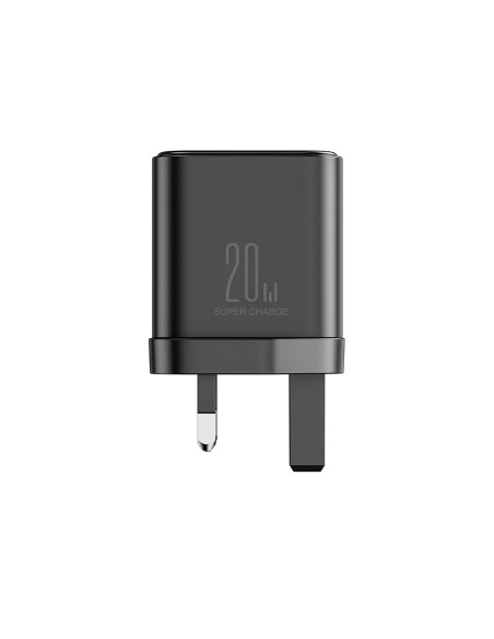 Tinklo įkroviklis, angliškas kištukas, JK FlashSeries USB-A USB-C 20W, juodas
 
Tinklo įkroviklis, angliškas kištukas, JK FlashSeries USB-A USB-C 20W, juodas