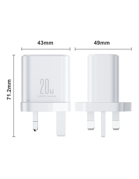 Maitinimo įkroviklis su anglišku kištuku JK FlashSeries USB-A USB-C 20W balta
 
Maitinimo įkroviklis su anglišku kištuku JK FlashSeries USB-A USB-C 20W balta