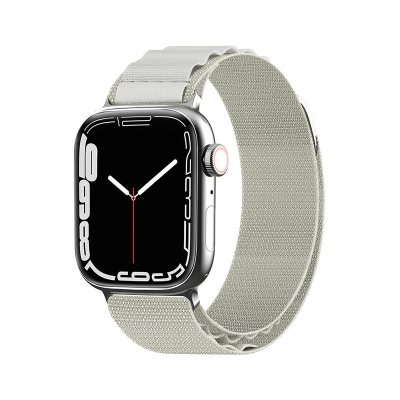 Dirželis su Alpine plieno sagtimi Apple Watch 38 / 40 / 41 mm sidabro spalvos
Dirželis su Alpine plieno sagtimi Apple Watch 38 / 40 / 41 mm sidabro spalvos
