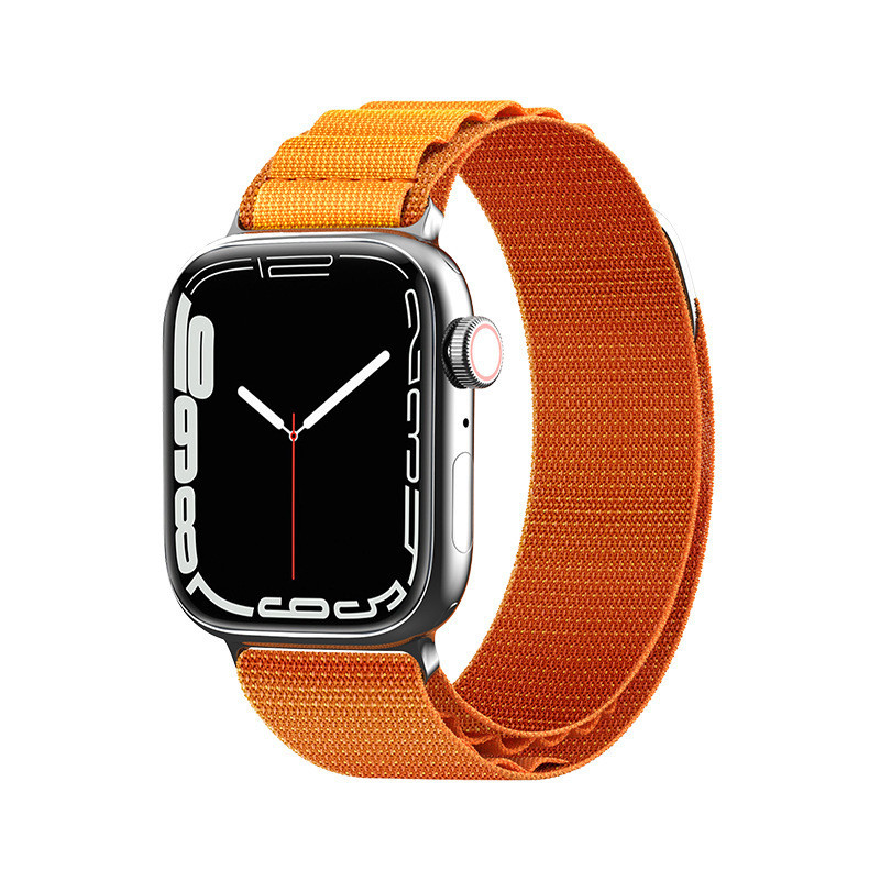 Dirželis su Alpine plienine sagtimi Apple Watch 42 / 44 / 45 / 49 mm oranžinė
Dirželis su Alpine plienine sagtimi Apple Watch 42 / 44 / 45 / 49 mm oranžinė