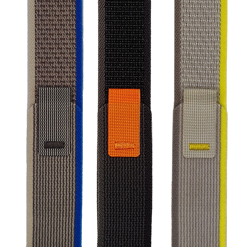 Trail Velcro dirželis Apple Watch 42 / 44 / 45 / 49 mm juodas