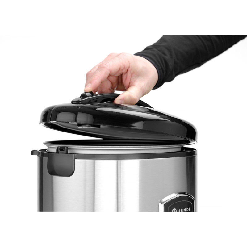 Elektrinė ryžių viryklė su garų virimo funkcija 1,8L 700W - Hendi 240410