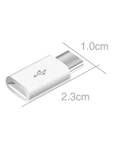 Adapterio kištukas iš mikro USB į USB-C, baltas
 
Adapterio kištukas iš mikro USB į USB-C, baltas