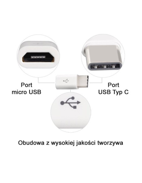 Adapterio kištukas iš mikro USB į USB-C, baltas
 
Adapterio kištukas iš mikro USB į USB-C, baltas