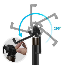 
Aukštos kokybės teleskopinė Selfie lazda 18-77cm juoda
