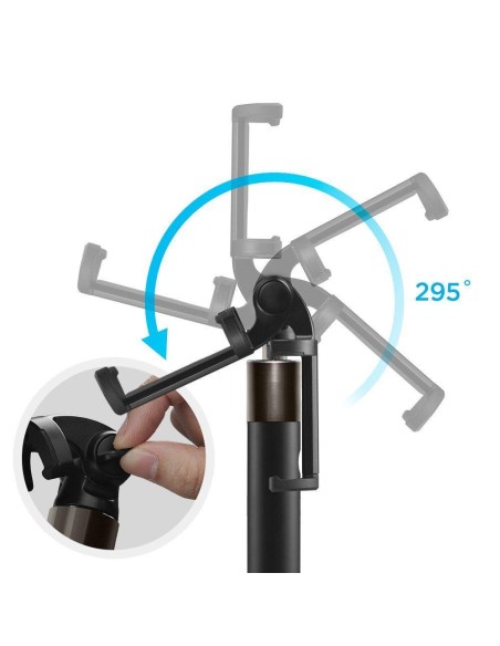 Aukštos kokybės teleskopinė Selfie lazda 18-77cm juoda
 
Aukštos kokybės teleskopinė Selfie lazda 18-77cm juoda