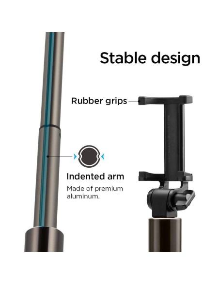 Aukštos kokybės teleskopinė Selfie lazda 18-77cm juoda
 
Aukštos kokybės teleskopinė Selfie lazda 18-77cm juoda