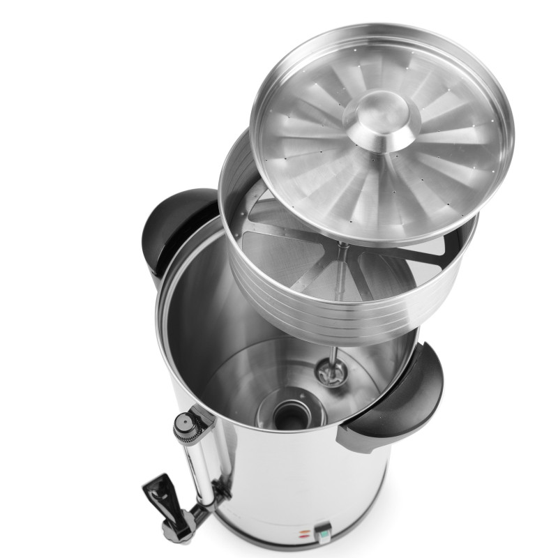 Ekonomiškas dvisienis kavos virimo aparatas 16L Hendi 211366