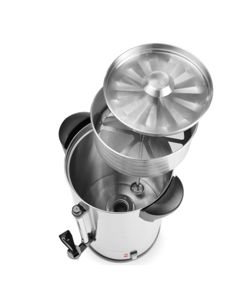 Ekonomiškas dvisienis kavos virimo aparatas 16L Hendi 211366