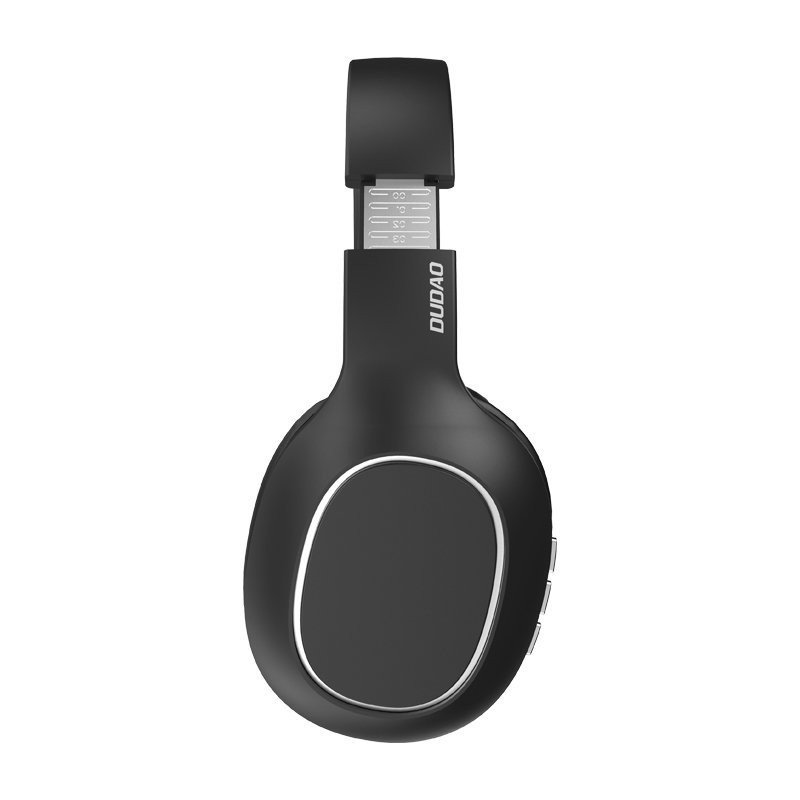 Belaidės ausinės Bluetooth 5.0, mikro SD kortelių skaitytuvas, FM radijas, juodos spalvos