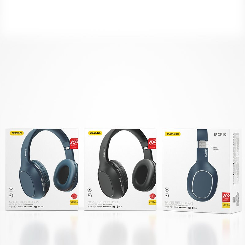 Belaidės ausinės Bluetooth 5.0, mikro SD kortelių skaitytuvas, FM radijas, juodos spalvos