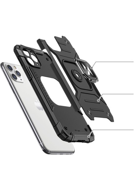 Šarvuotas hibridinis dėklas iPhone 11 Pro + Ring Armor magnetiniam laikikliui, rožinis
 
Šarvuotas hibridinis dėklas iPhone 11 Pro + Ring Armor magnetiniam laikikliui, rožinis