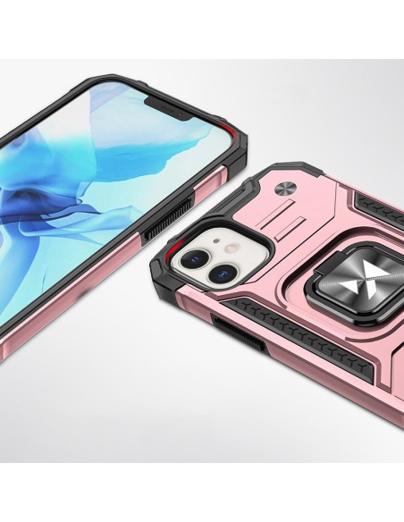 Šarvuotas hibridinis dėklas iPhone 12 Mini + Ring Armor magnetiniam laikikliui, rožinis
 
Šarvuotas hibridinis dėklas iPhone 12 Mini + Ring Armor magnetiniam laikikliui, rožinis