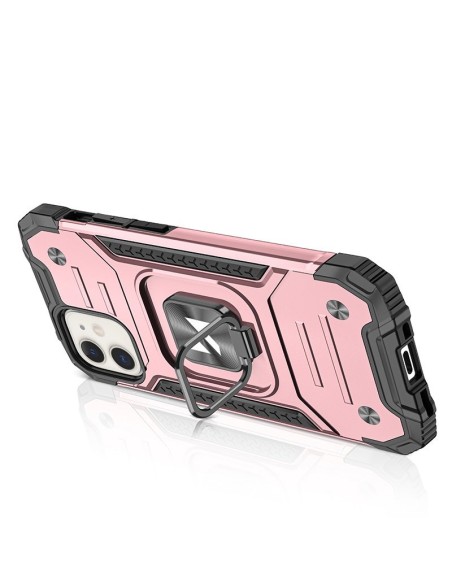 Šarvuotas hibridinis dėklas iPhone 12 Mini + Ring Armor magnetiniam laikikliui, rožinis
 
Šarvuotas hibridinis dėklas iPhone 12 Mini + Ring Armor magnetiniam laikikliui, rožinis