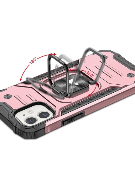 Šarvuotas hibridinis dėklas iPhone 12 Mini + Ring Armor magnetiniam laikikliui, rožinis
 
Šarvuotas hibridinis dėklas iPhone 12 Mini + Ring Armor magnetiniam laikikliui, rožinis