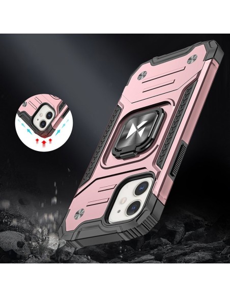 Šarvuotas hibridinis dėklas iPhone 12 Mini + Ring Armor magnetiniam laikikliui, rožinis
 
Šarvuotas hibridinis dėklas iPhone 12 Mini + Ring Armor magnetiniam laikikliui, rožinis